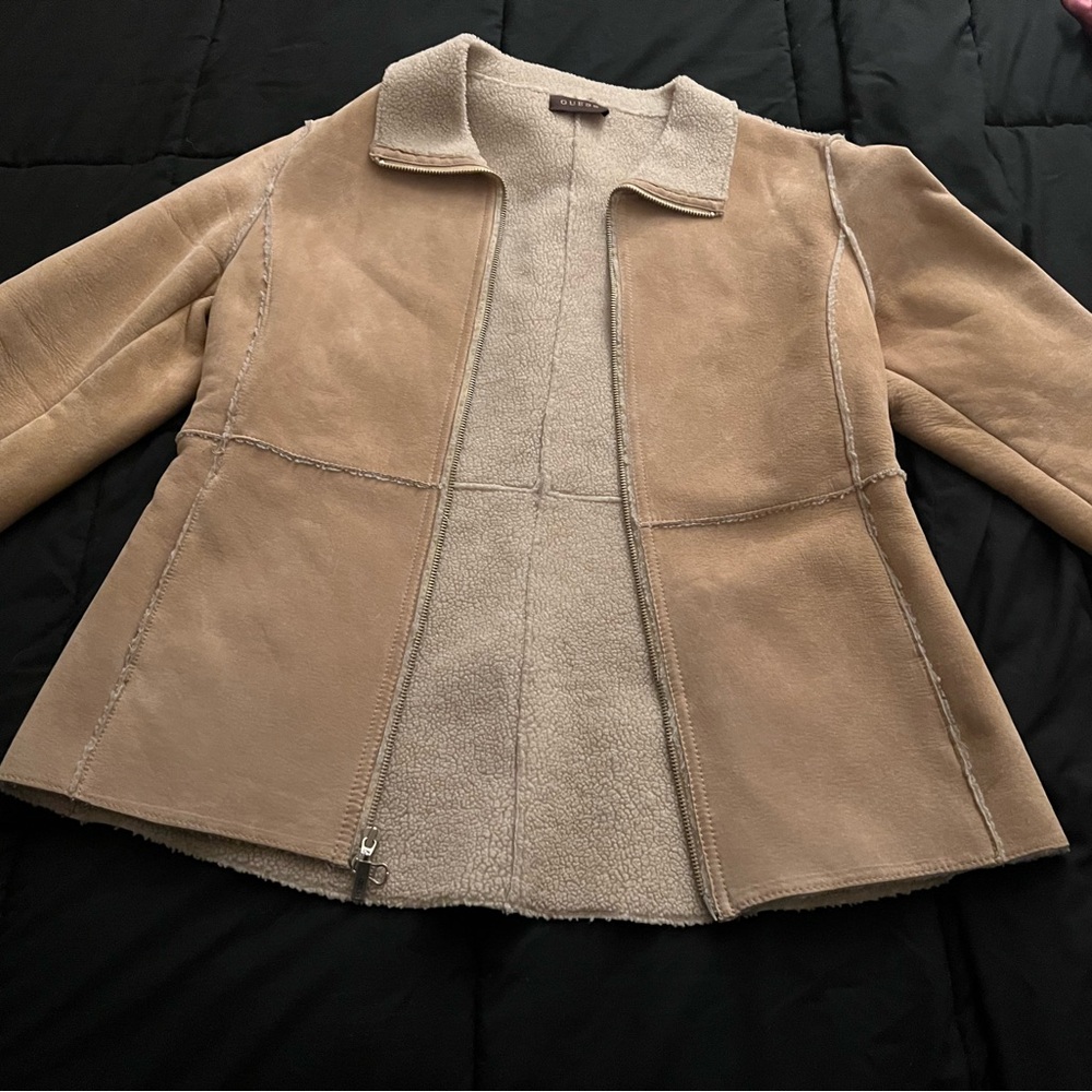Vintage Guess Sherpa jacket